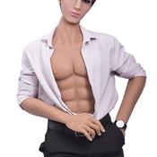 Hot Selling Lifelike 165cm Muscle Male 5.4ft TPE Silicone Adult Male Doll Sex Dolls for Gay Men from Automatic Woman